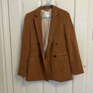 ZARA camel coloured blazer